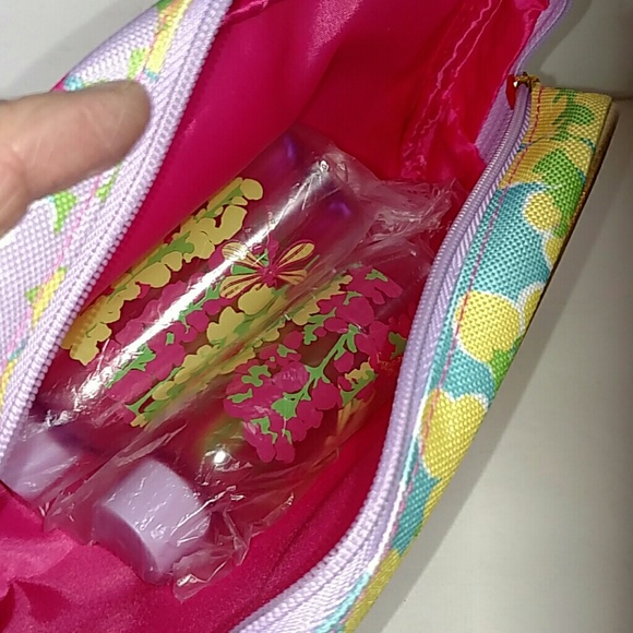 NWOT Lilly Pulitzer Estée Lauder Cosmetic Bag - Picture 4 of 5